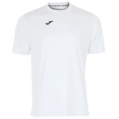 T-shirt chłopięcy, biały, Joma Combi