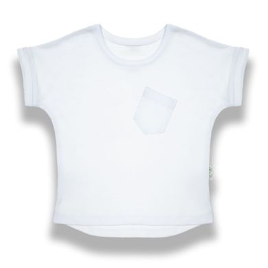 T-shirt chłopięcy, biały, Nicol