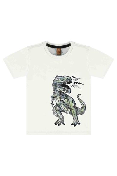 T-shirt chłopięcy, biały, Up Baby