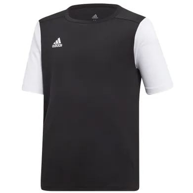 T-shirt chłopięcy, czarny, Adidas