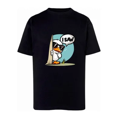 T-shirt chłopięcy, czarny, Tup Tup