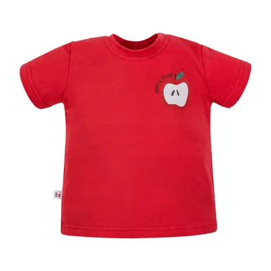 T-shirt chłopięcy, czerwony, Eevi