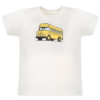 T-shirt chłopięcy, ecru, Pinokio