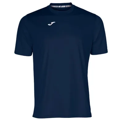 T-shirt chłopięcy, granatowy, Joma Combi