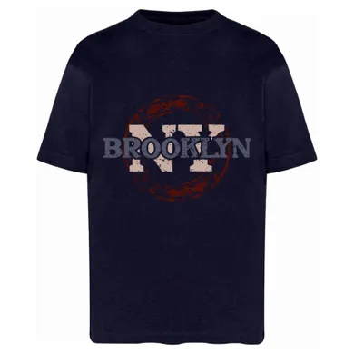 T-shirt chłopięcy, granatowy, Tup Tup