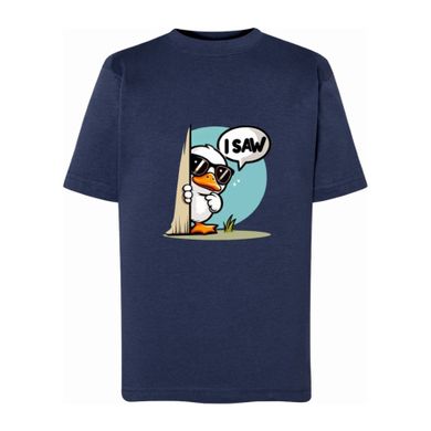 T-shirt chłopięcy, granatowy, Tup Tup