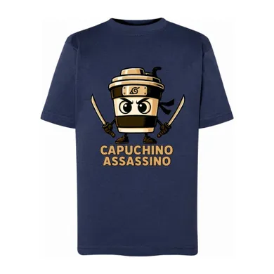 T-shirt chłopięcy, granatowy, Tup Tup