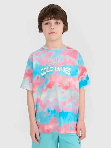 T-shirt chłopięcy, mix, 4F
