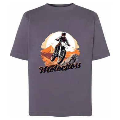 T-shirt chłopięcy, niebieski, Tup Tup