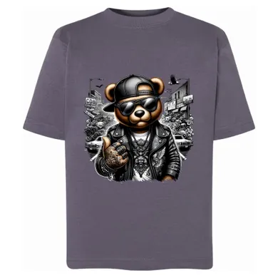 T-shirt chłopięcy, niebieski, Tup Tup