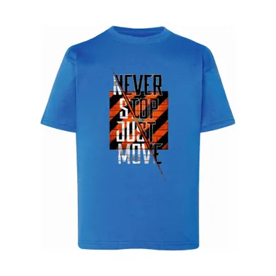 T-shirt chłopięcy, niebieski, Tup Tup