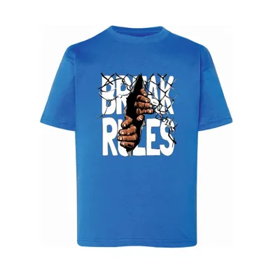 T-shirt chłopięcy, niebieski, Tup Tup