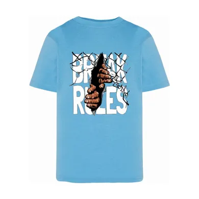 T-shirt chłopięcy, niebieski, Tup Tup