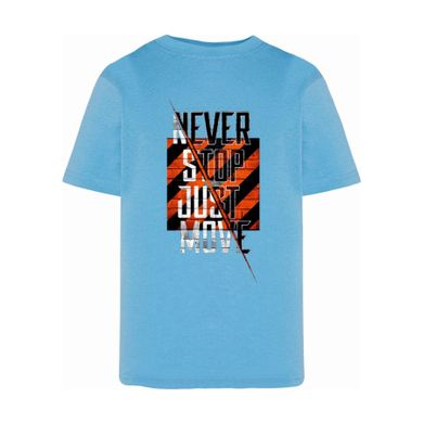 T-shirt chłopięcy, niebieski, Tup Tup