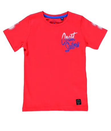 T-shirt chłopięcy, pomarańczowy, Tom Tailor