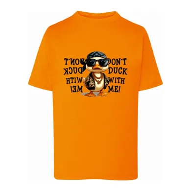 T-shirt chłopięcy, pomarańczowy, Tup Tup