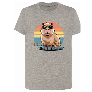 T-shirt chłopięcy, szary, Tup Tup