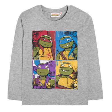 T-shirt chłopięcy z długim rękawem, Wojownicze Żółwie Ninja