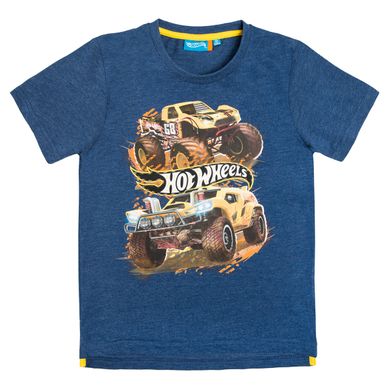 T-shirt chłopięcy z krótkim rękawem, Hot Wheels