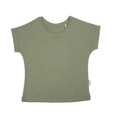 T-shirt chłopięcy, zielony, Nicol