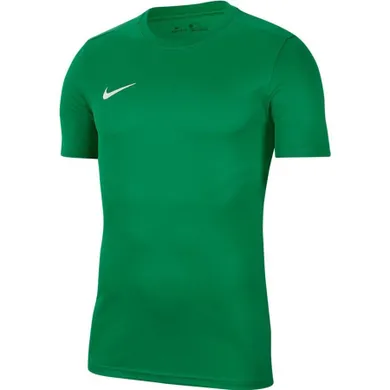 T-shirt chłopięcy, zielony, Nike Park VII Boys