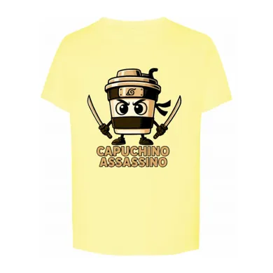 T-shirt chłopięcy, żółty, Tup Tup