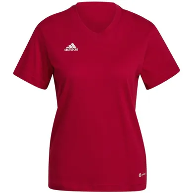 T-shirt damski, czerwony, Adidas