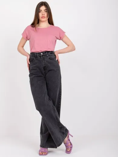 T-shirt damski, różowy, Mayflies