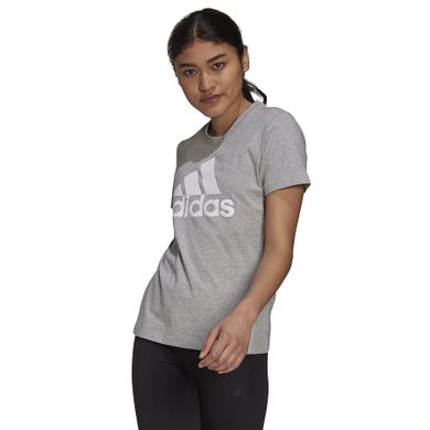 T-shirt damski, szary, Adidas