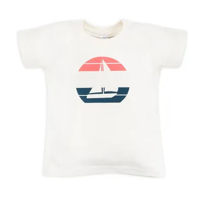 T-shirt dziecięcy, ecru, Pinokio