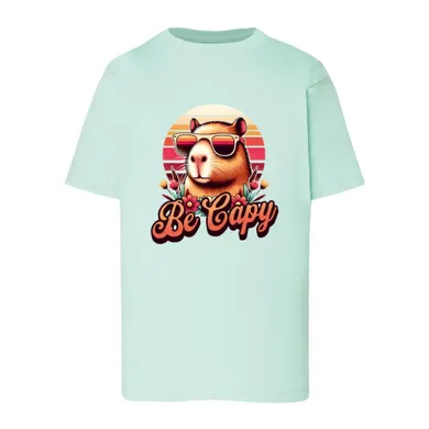 T-shirt dziewczęcy, miętowy, Tup Tup
