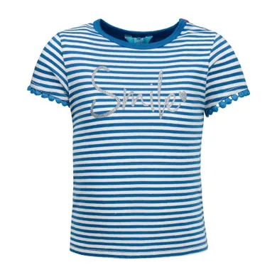 T-shirt dziewczęcy, niebieski, Lief