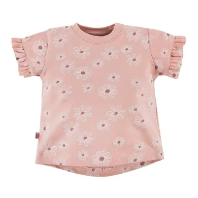 T-shirt dziewczęcy, różowy, Eevi