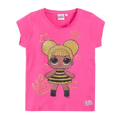 T-shirt dziewczęcy, różowy, L.O.L. Surprise