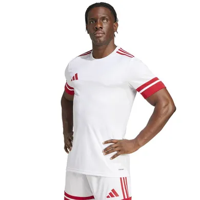 T-shirt męski, biały, Adidas Squadra