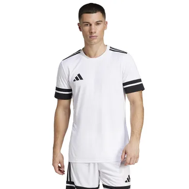 T-shirt męski, biały, Adidas Squadra
