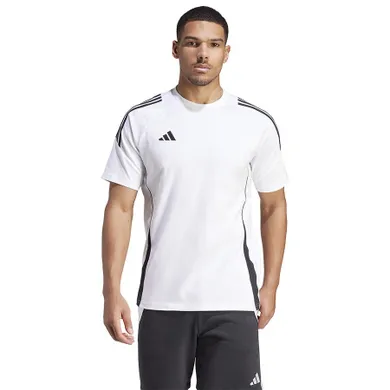T-shirt męski, biały, Adidas Tiro