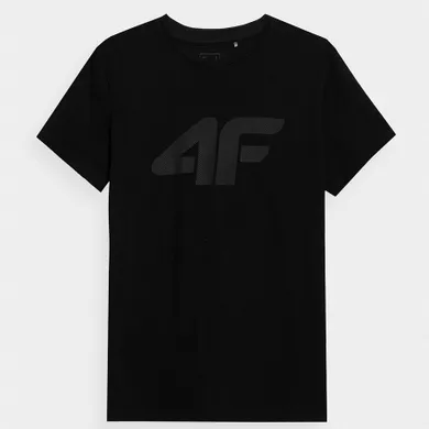 T-shirt męski, czarny, 4F