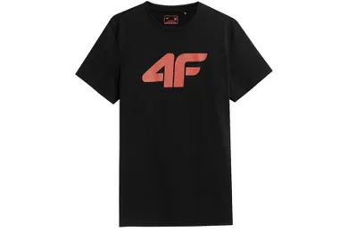 T-shirt męski, czarny, 4F