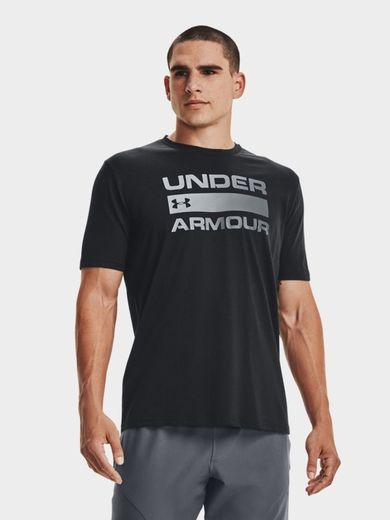 T-shirt męski, czarny, Under Armour
