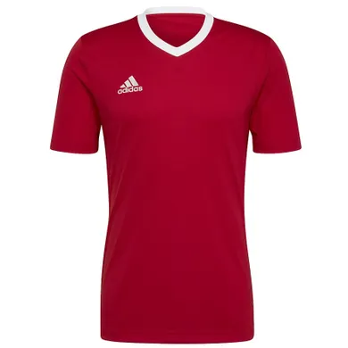 T-shirt męski, czerwony, Adidas Entrada 22 JSY