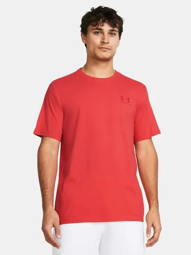 T-shirt męski, czerwony, Under Armour