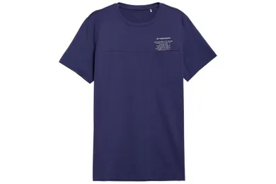 T-shirt męski, granatowy, 4F
