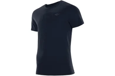 T-shirt męski, granatowy, 4F