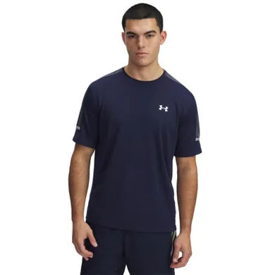 T-shirt męski, granatowy, Under Armour