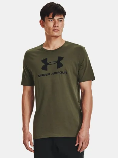 T-shirt męski, khaki, Under Armour