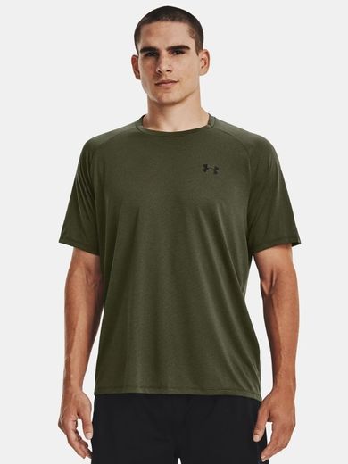 T-shirt męski, khaki, Under Armour