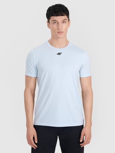 T-shirt męski, niebieski, 4F