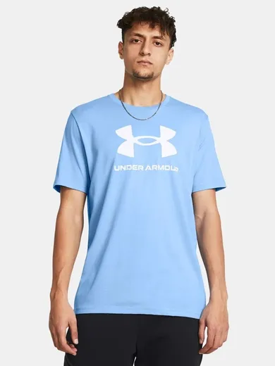 T-shirt męski, niebieski, Under Armour