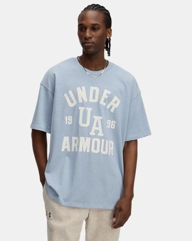 T-shirt męski, niebieski, Under Armour